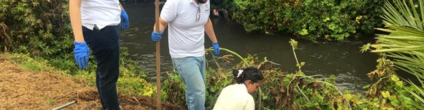 EPMR presente en la limpieza del río Santa Clara